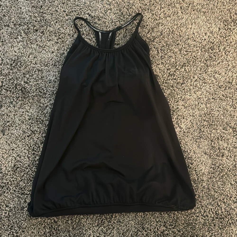 Black Lululemon tank top